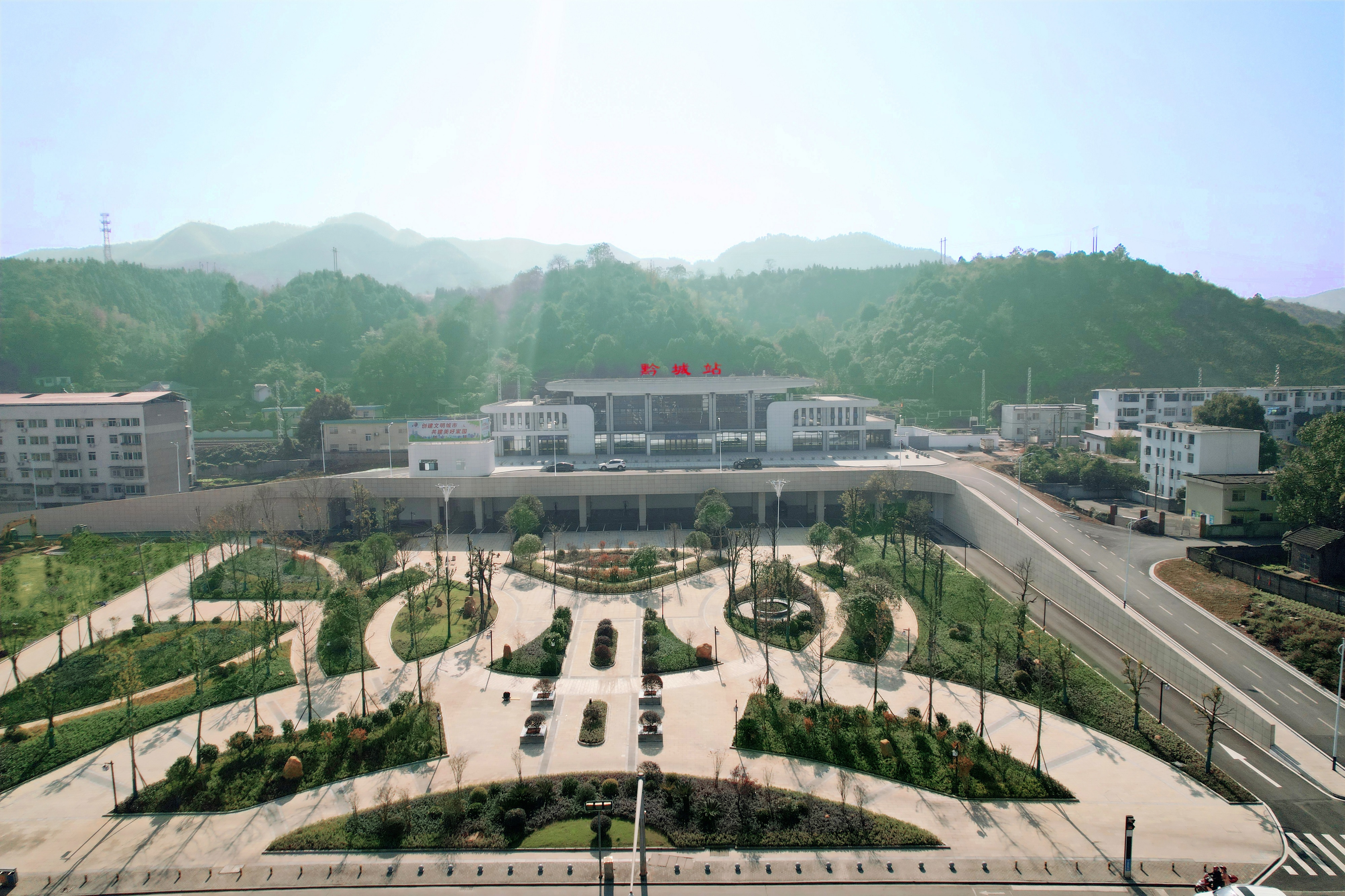 洪江市站前廣場